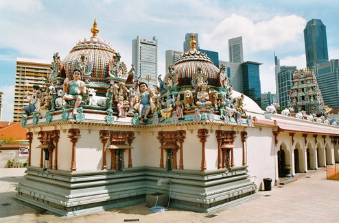 新加坡自助游攻略,马里安曼兴都庙