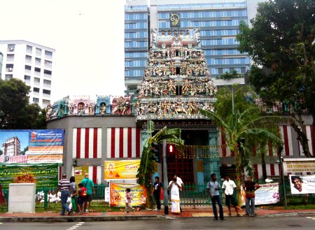 新加坡自助游攻略,维拉玛卡里雅曼兴都庙